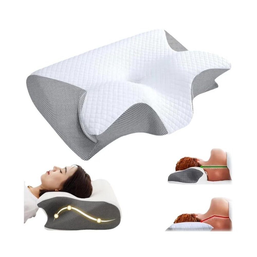 Neck Pillow Hospitality Collection, Cervical Neck Pillow for Neck Pain Relief